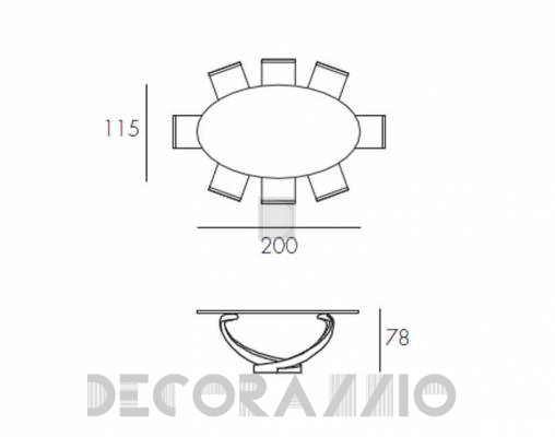 Обеденный стол Target Point TP201 - TP201