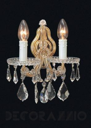 Светильник  настенный накладной Arlati Maria Theresa Wall-Lamps - 3022-2CC GP