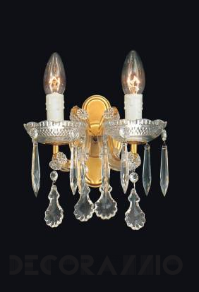 Светильник  настенный накладной Arlati Maria Theresa Wall-Lamps - 1561-2CC GP