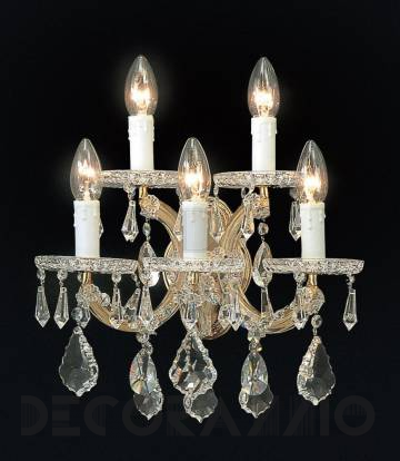 Светильник  настенный накладной Arlati Maria Theresa Wall-Lamps - 3021-5CC GP