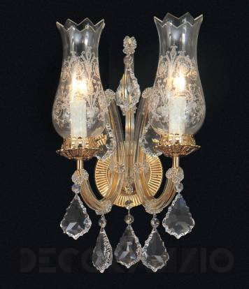 Светильник  настенный накладной Arlati Maria Theresa Wall-Lamps - 3100-2CC GP