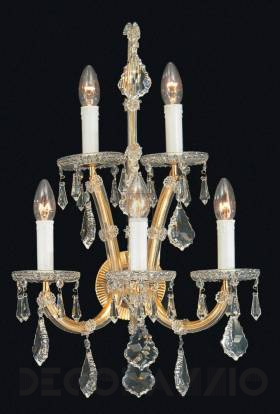 Светильник  настенный накладной Arlati Maria Theresa Wall-Lamps - 3106-5CC GP