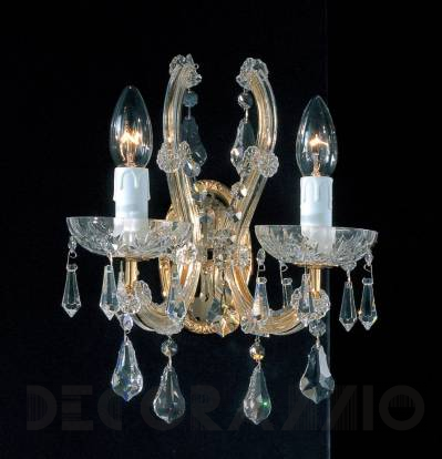 Светильник  настенный накладной Arlati Maria Theresa Wall-Lamps - 3138-2CC GP