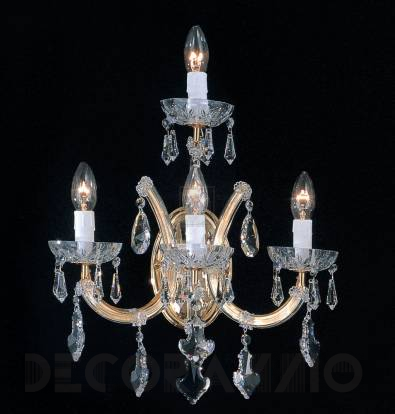 Светильник  настенный накладной Arlati Maria Theresa Wall-Lamps - 3290-4CC GP