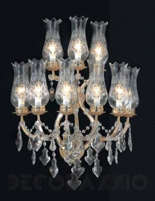 Светильник  настенный накладной Arlati Maria Theresa Wall-Lamps - 3298-9CC GP