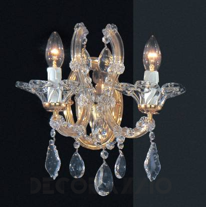 Светильник  настенный накладной Arlati Maria Theresa Wall-Lamps - 3365-2CC GP