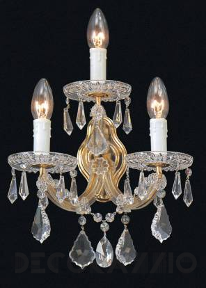 Светильник  настенный накладной Arlati Maria Theresa Wall-Lamps - 3023-3CC GP