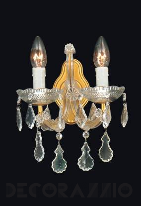 Светильник  настенный накладной Arlati Maria Theresa Wall-Lamps - 2810-2CC GP