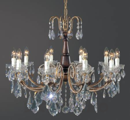 Светильник  потолочный подвесной Arlati Beaded Chandeliers - 3352-10CC GP