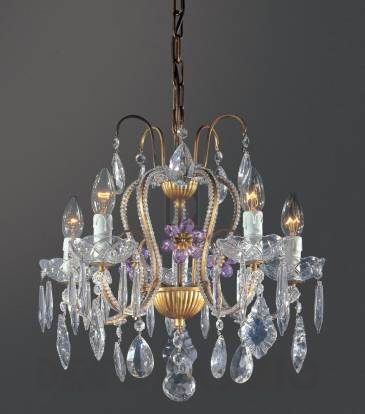 Светильник  потолочный подвесной Arlati Beaded Chandeliers - 3363-5CC GP