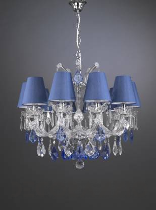 Светильник  потолочный подвесной Arlati Chandelier - 3388-10+1CC GP