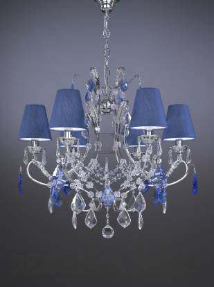 Светильник  потолочный подвесной Arlati Chandelier - 3393-6CC GP