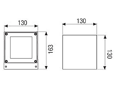 Светильник уличный настенный накладной (Бра) Boluce 3033.85X - 3033.85X