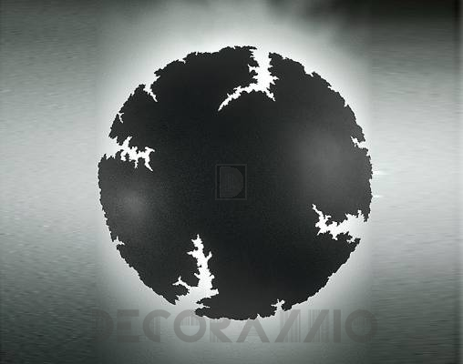 Светильник  настенный накладной (Бра) Disegno Luce CRASH W Ø 60 BLACK - CRASH W Ø 60 BLACK