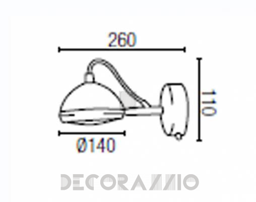 Светильник  потолочный накладной Faro 29854 - 29854