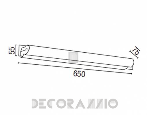 Светильник  настенный накладной (Бра) Faro 63139 - 63139