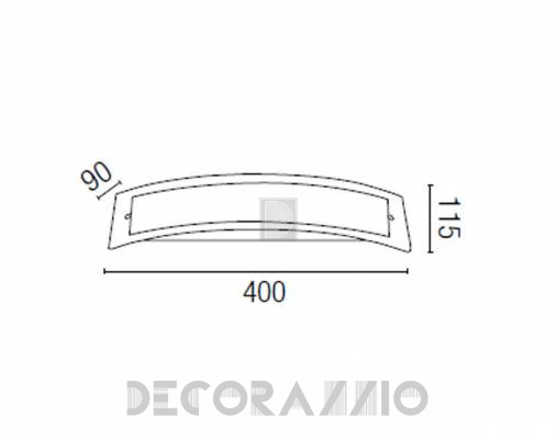 Светильник  настенный накладной (Бра) Faro 63047 - 63047