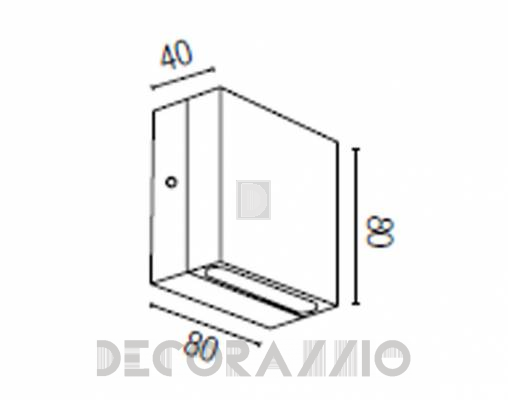 Светильник  настенный накладной (Бра) Faro 63204 - 63204