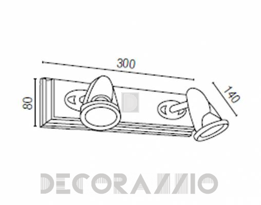 Светильник  потолочный накладной Faro 40872 - 40872