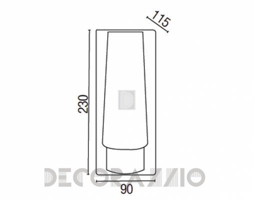 Светильник  настенный накладной (Бра) Faro 63322 - 63322