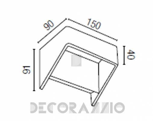 Светильник  настенный накладной (Бра) Faro 63210 - 63210