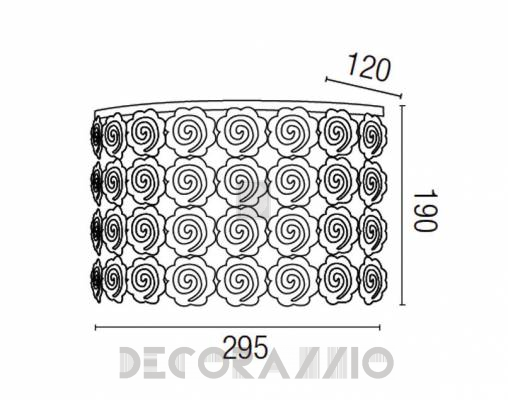 Светильник  настенный накладной (Бра) Faro 29784 - 29784