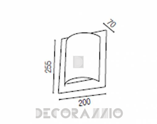 Светильник  настенный накладной (Бра) Faro 62987 - 62987