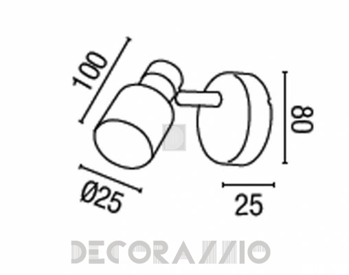 Светильник  потолочный накладной Faro 41010 - 41010