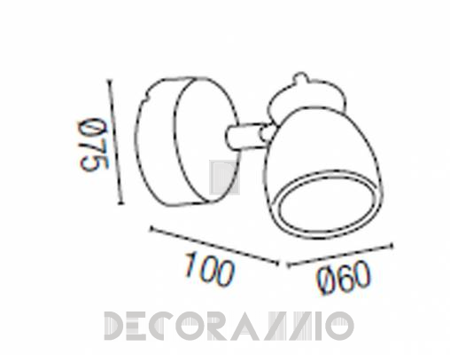 Светильник  потолочный накладной Faro 40884 - 40884