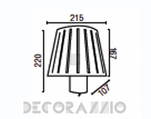 Светильник  настенный накладной (Бра) Faro 29964 - 29964