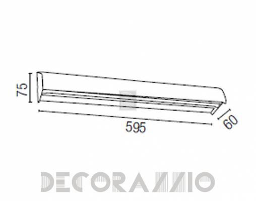 Светильник  настенный накладной (Бра) Faro 63098 - 63098