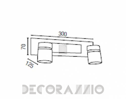 Светильник  потолочный накладной Faro 40907 - 40907