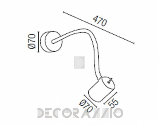 Светильник  потолочный накладной Faro 40933 - 40933