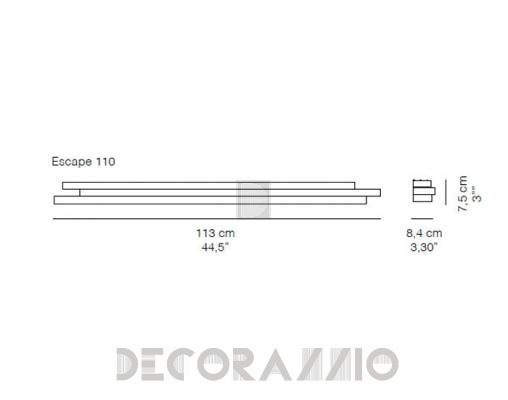 Светильник  настенный накладной (Бра) Karboxx 12PA11LW - 12PA11LW