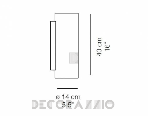 Светильник  настенный накладной (Бра) Karboxx 01PA04001 - 01PA04001