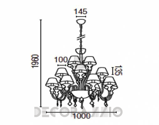 Светильник  потолочный подвесной (Люстра) Faro 29293 - 29293