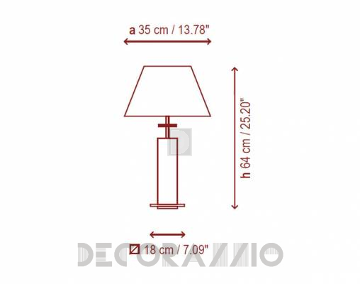 Светильник  настольный (Настольная лампа) Bover ULMA MESA - ULMA MESA