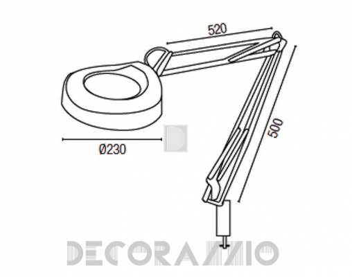 Светильник  настольный (Настольная лампа) Faro 50040 - 50040