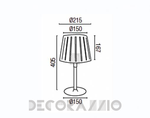 Светильник  настольный (Настольная лампа) Faro 29970 - 29970