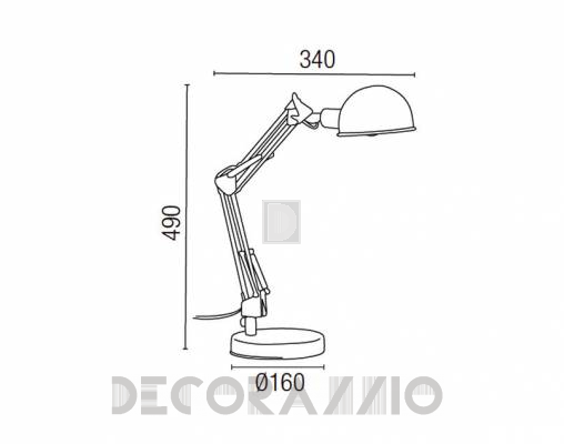 Светильник  настольный (Настольная лампа) Faro 51908 - 51908