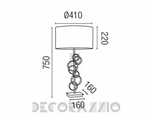 Светильник  настольный (Настольная лампа) Faro 29832 - 29832