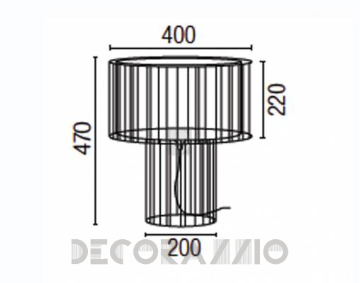 Светильник  настольный (Настольная лампа) Faro 29307 - 29307