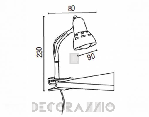 Светильник  настольный (Настольная лампа) Faro 51906 - 51906