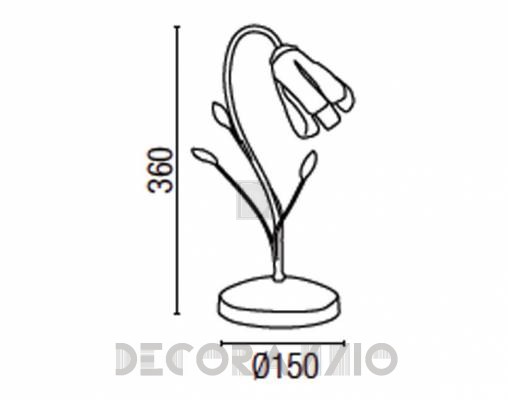 Светильник  настольный (Настольная лампа) Faro 66130 - 66130