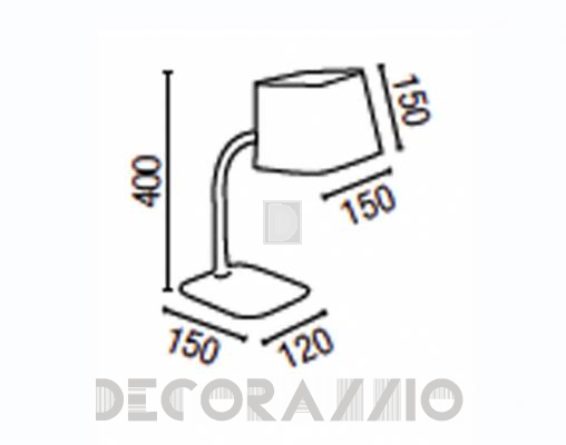 Светильник  настольный (Настольная лампа) Faro 29923 - 29923