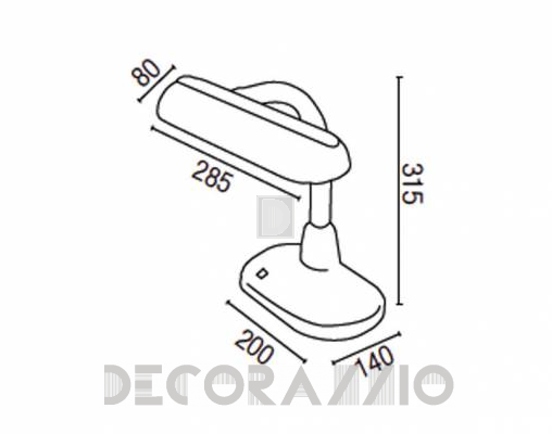 Светильник  настольный (Настольная лампа) Faro 51012 - 51012