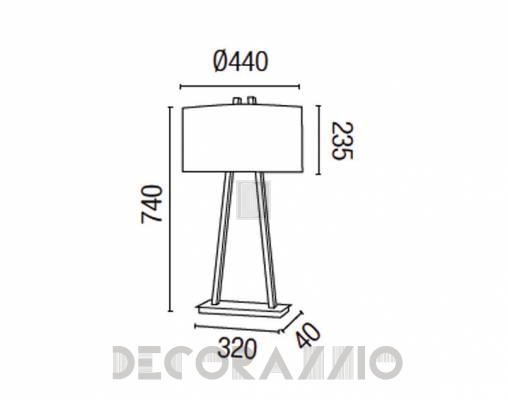 Светильник  настольный (Настольная лампа) Faro 29830 - 29830