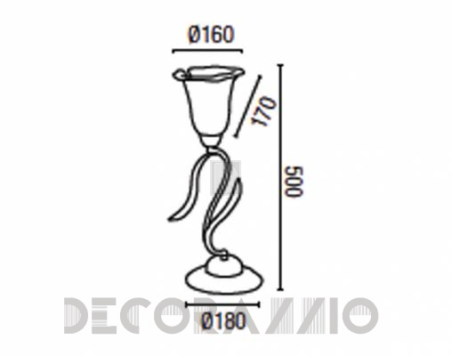 Светильник  настольный (Настольная лампа) Faro 65994 - 65994