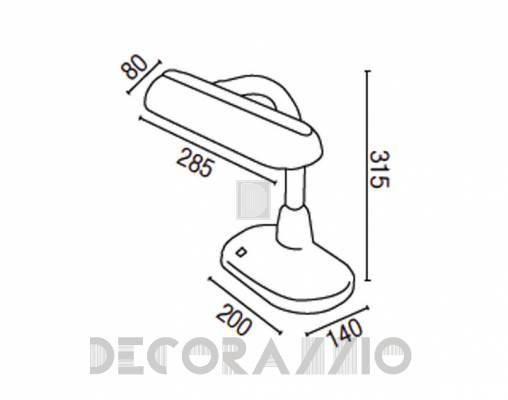 Светильник  настольный (Настольная лампа) Faro 51015 - 51015