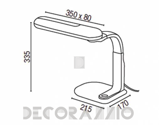 Светильник  настольный (Настольная лампа) Faro 52080 - 52080